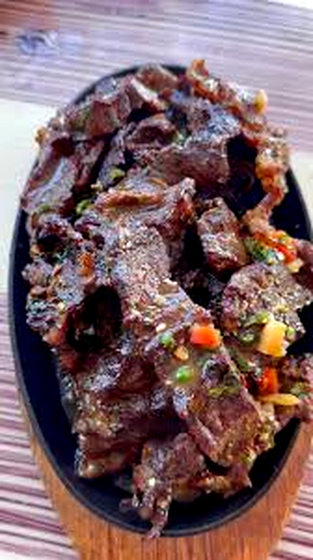 Spiced Beef Wet Fry
