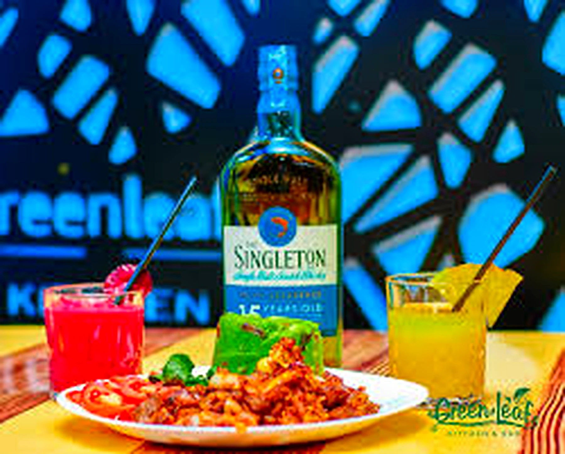 Singleton, cocktails and a GreenLeaf meal pairing