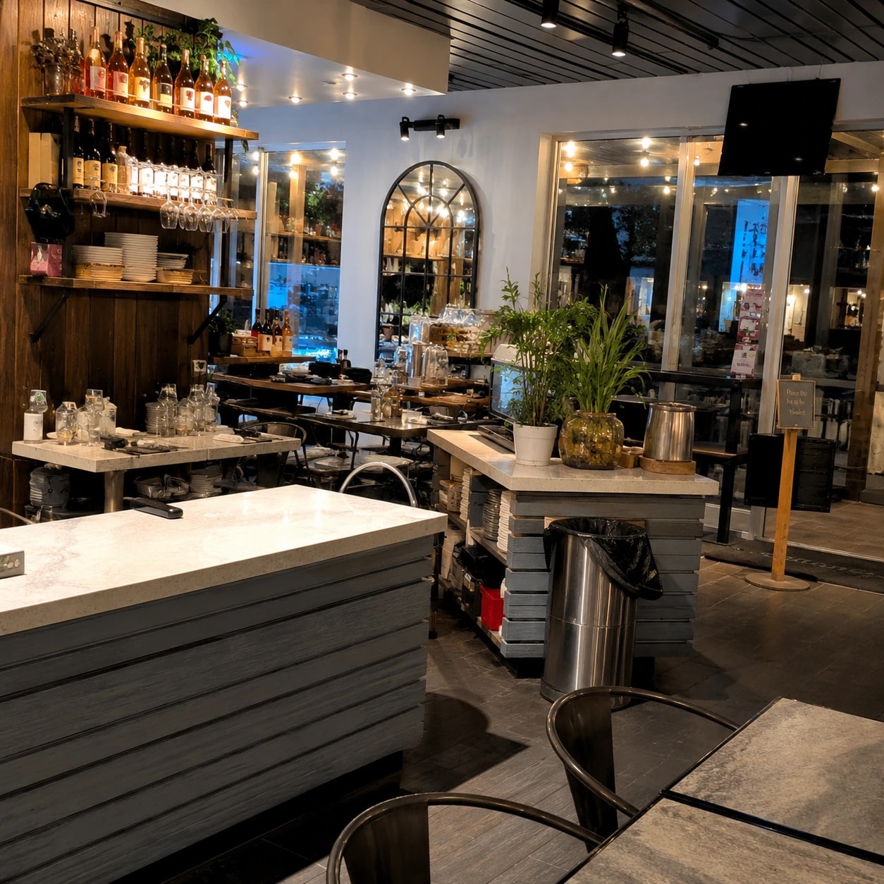 Cozy GreenLeaf dining interior for easy evenings